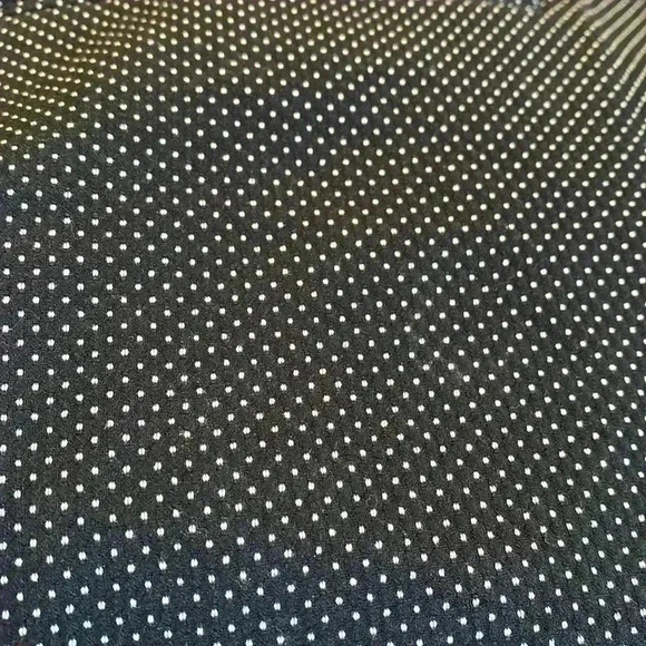 Ann Taylor Signature Black Pants with White Dots in Size 10. - Picture 3 of 9